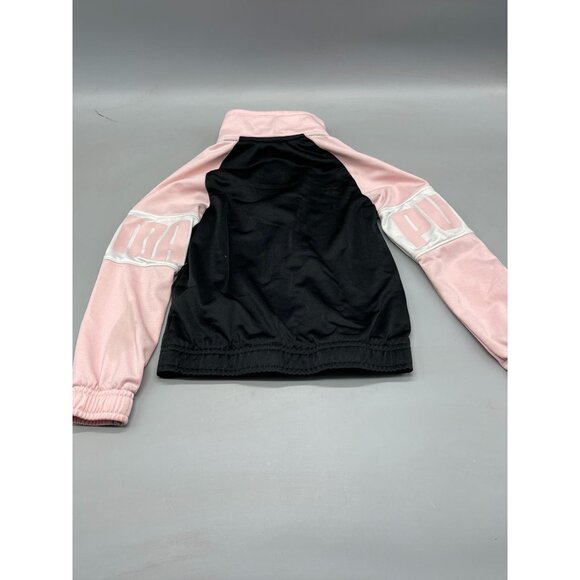 Puma jogger suit sweatshirt pants zip up elastic waist pockets puma kids 4 READ - Picture 10 of 11